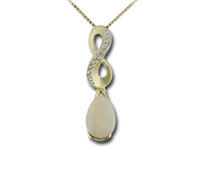 Opal is the Perfect Fall Birthstone Australian-Opal-and-Diamond-Pendant-24
