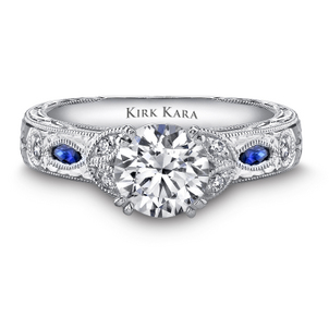 The September Birthstone - Sapphire Diamond-Engagement-Ring-with-Sapphires-67 The September Birthstone - Sapphire Diamond-Engagement-Ring-with-Sapphires-67