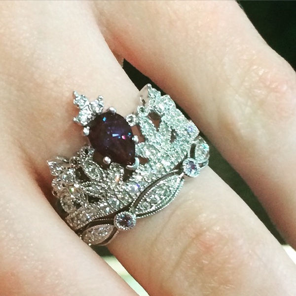 Color Changing Alexandrite Engagement Ring AlexandriteEngagementRing-38 Color Changing Alexandrite Engagement Ring AlexandriteEngagementRing-38