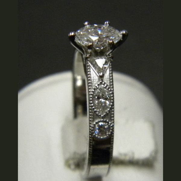 Marquis Diamond Ring Custom74-2-27