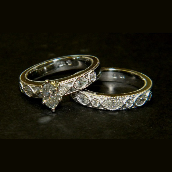 Marquis Diamond Ring Custom74-5-93