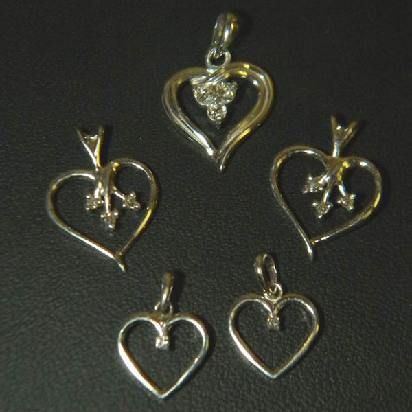 Heart Pendants for 3 Generations Heart Pendants-49