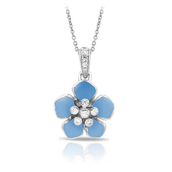 photo number one of Forget-Me-Not Serenity Blue Pendant item 02-02-16-1-07-03
