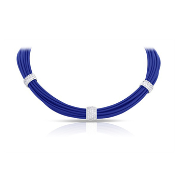 photo number one of Adagio Blue Necklace item 05-05-17-2-02-02-M