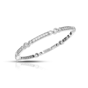 photo number one of Constellations: Coronet White Bangle item 07231620401