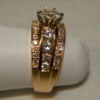 photo number three of New design: client’s diamonds plus a few more item Custom3