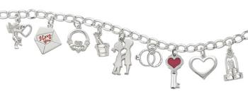 photo number one of Rembrandt Love Charm Bracelet item 082813-7