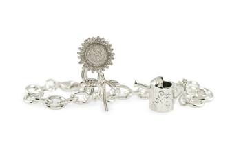 photo number one of Rembrandt Sunflower Charm Bracelet item 082813-12