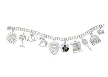 photo number one of Rembrandt Lifestory Charm Bracelet item 082813-6