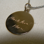 photo of Hand Engraved with a Mother's Love item Custom2