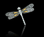 photo of Single Dragonfly Pendant item SILCH6081