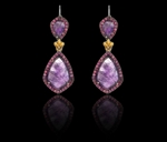 photo of Amethyst Teardrop Earrings item SILE541