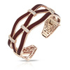 photo of Riviera Brown & Rose Gold Bangle item 07051410401