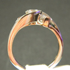 icon number three of Rose and White Gold Diamond Ring item Custom80