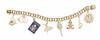 photo of Rembrandt Generic Gold Charm Bracelet item  082813-4