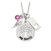 photo of Silver Family Tree Pendant item SS-FJ255P